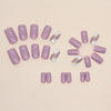 12 Sizes-24 Pcs Press On Nails W544