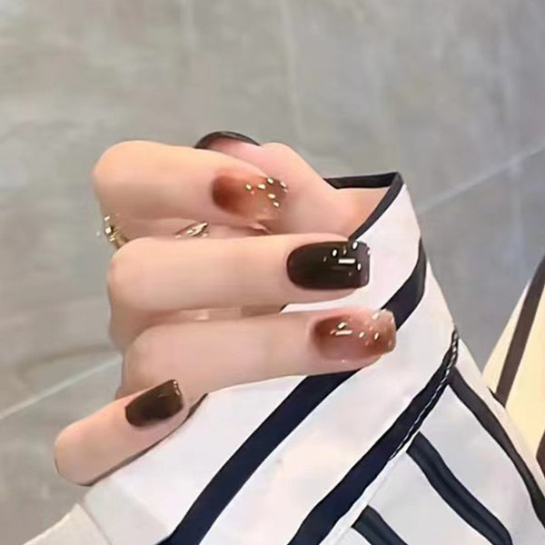12 Sizes-24 Pcs Press On Nails R643