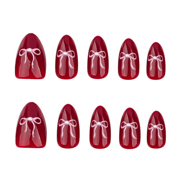 12 Sizes-24 Pcs Press On Nails JP3639