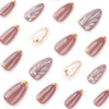 12 Sizes-24 Pcs Press On Nails JP3787