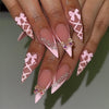 12 Sizes-24 Pcs Press On Nails JP4005