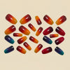 12 Sizes-24 Pcs Press On Nails Y1543