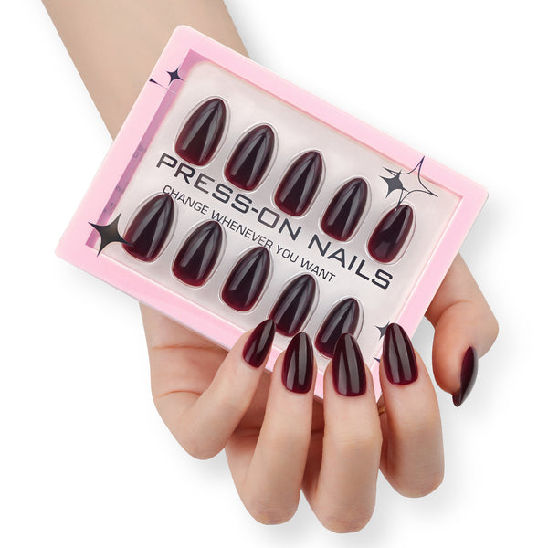 Glamhalo Premiere 30pcs Press On Nails – Eco-Friendly Perfect Fit - GD35