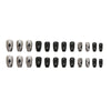 12 Sizes-24 Pcs Press On Nails Z553