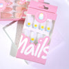 12 Sizes-24 Pcs Press On Nails JL0667