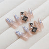 12 Sizes-24 Pcs Press On Nails MY062