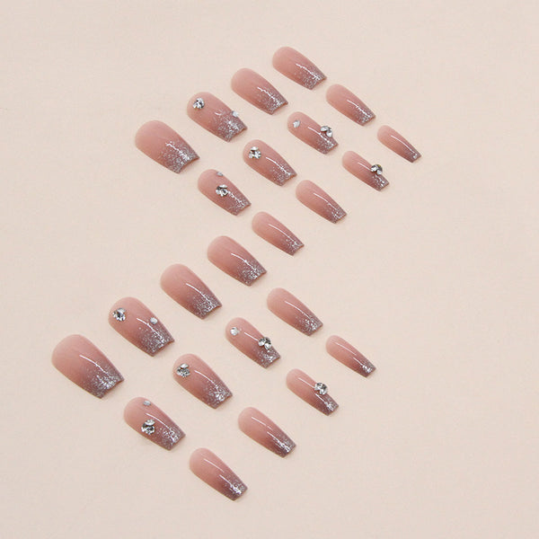 12 Sizes-24 Pcs Press On Nails Z681
