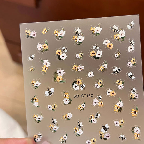 5D Nail Art Sticker 5DST160