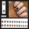12 Sizes-24 Pcs Press On Nails Z1008