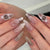 12 Sizes-24 Pcs Press On Nails Y1811