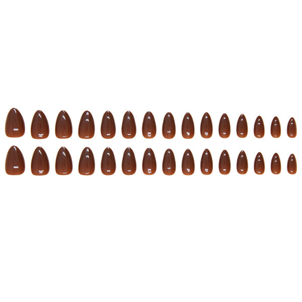 12 Sizes-24 Pcs Press On Nails W1613