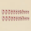 12 Sizes-24 Pcs Press On Nails Y1751
