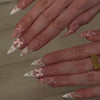 12 Sizes-24 Pcs Press On Nails JP4230