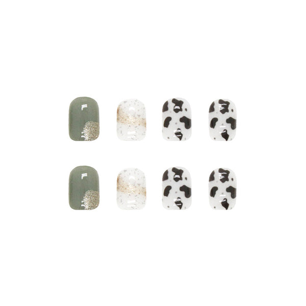 12 Sizes-24 Pcs Press On Nails R549