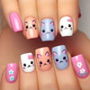 12 Sizes-24 Pcs Press On Nails Y1897