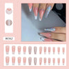 12 Sizes-24 Pcs Press On Nails W362