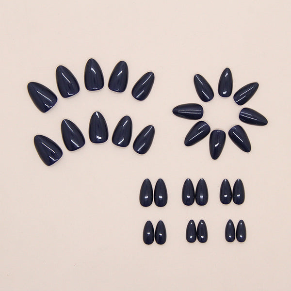 12 Sizes-24 Pcs Press On Nails W1913