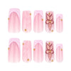 12 Sizes-24 Pcs Press On Nails JP4307