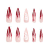 12 Sizes-24 Pcs Press On Nails GN014
