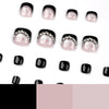 12 Sizes-24 Pcs Press On Nails JP1628