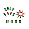 12 Sizes-24 Pcs Press On Nails Y426