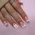12 Sizes-24 Pcs Press On Nails Z1156