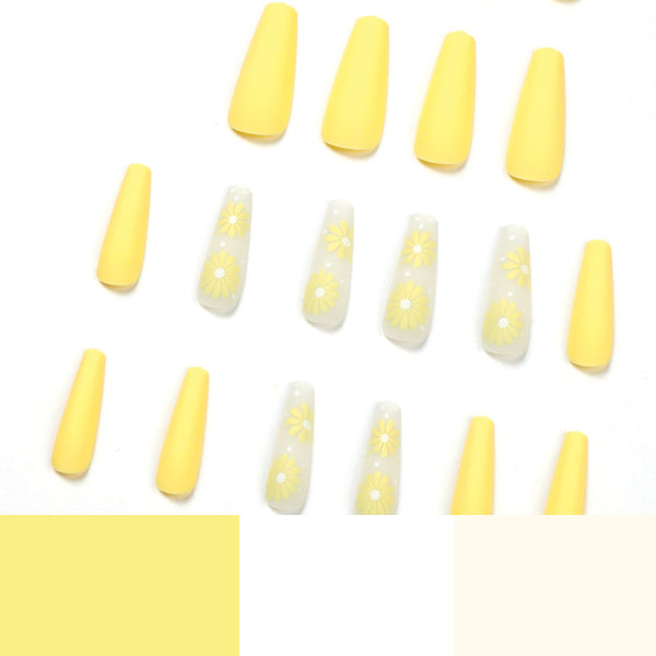 12 Sizes-24 Pcs Press On Nails JP1728