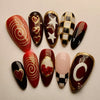 30 Pcs Press On Nails Z1226