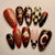 30 Pcs Press On Nails Z1226