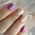 12 Sizes-24 Pcs Press On Nails C1537