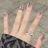 12 Sizes-24 Pcs Press On Nails Z655