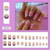 12 Sizes-24 Pcs Press On Nails W340