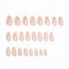 12 Sizes-24 Pcs Press On Nails JP4362