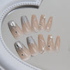 12 Sizes-24 Pcs Press On Nails Z856