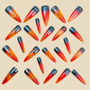 12 Sizes-24 Pcs Press On Nails Y1024