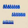 12 Sizes-24 Pcs Press On Nails Y1649