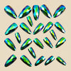 12 Sizes-24 Pcs Press On Nails Y1337