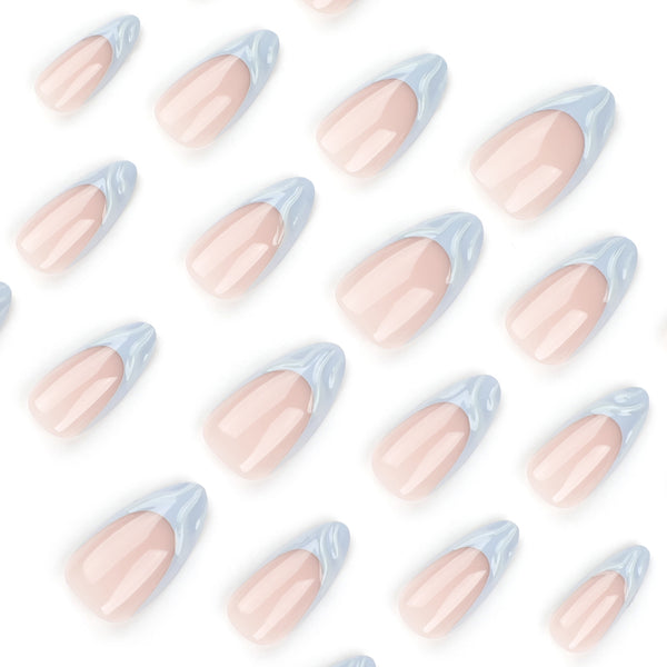 12 Sizes-24 Pcs Press On Nails JP3329