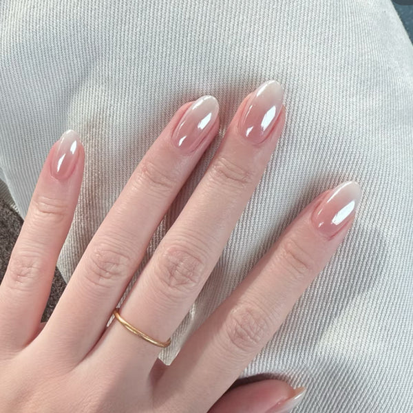 12 Sizes-24 Pcs Press On Nails JP4213