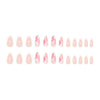 12 Sizes-24 Pcs Press On Nails W1944