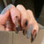 12 Sizes-24 Pcs Press On Nails R669