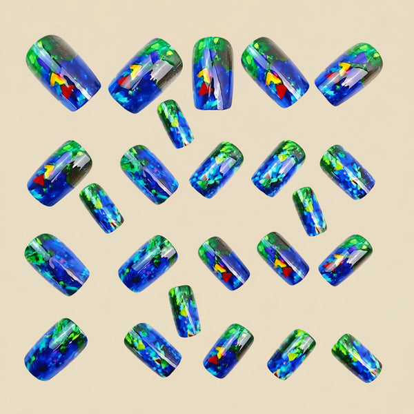12 Sizes-24 Pcs Press On Nails Y1862