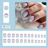 12 Sizes-24 Pcs Press On Nails W1177