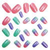 12 Sizes-24 Pcs Press On Nails Y1443