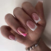 12 Sizes-24 Pcs Press On Nails W1237