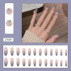 12 Sizes-24 Pcs Press On Nails Z162