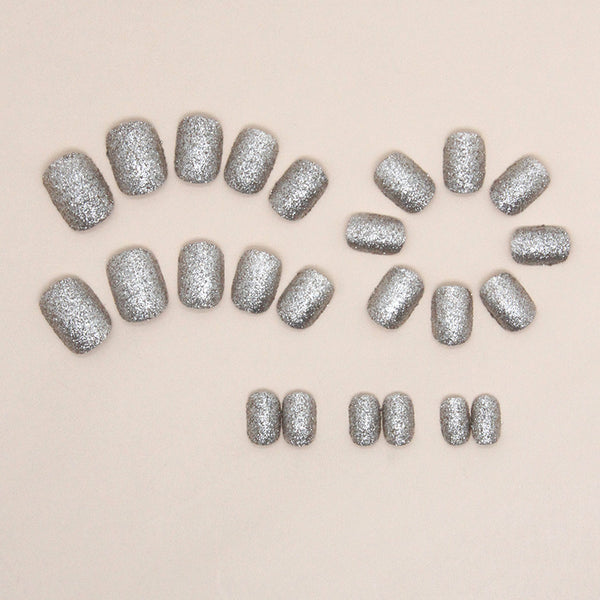 12 Sizes-24 Pcs Press On Nails W1188