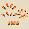12 Sizes-24 Pcs Press On Nails Y1979