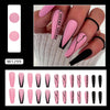 12 Sizes-24 Pcs Press On Nails W1299