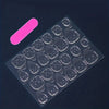 12 Sizes-24 Pcs Press On Nails D001